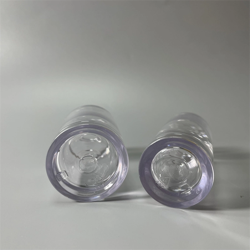 30ml 60ml 80ml 100ml High Transparency Thick Wall PETG Packaging Cosmetic Dropper Bottle