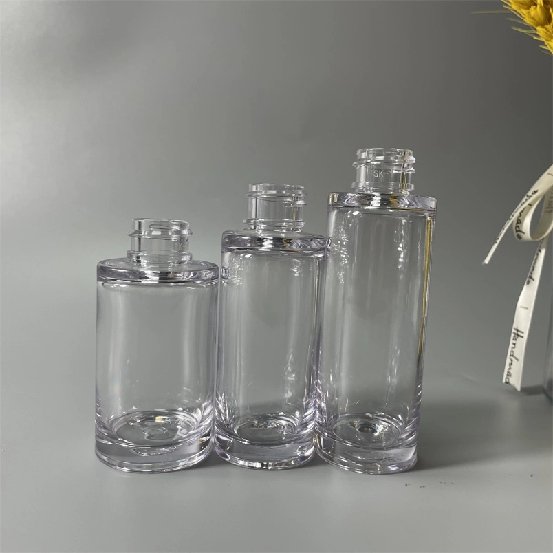 30ml 60ml 80ml 100ml High Transparency Thick Wall PETG Packaging Cosmetic Dropper Bottle