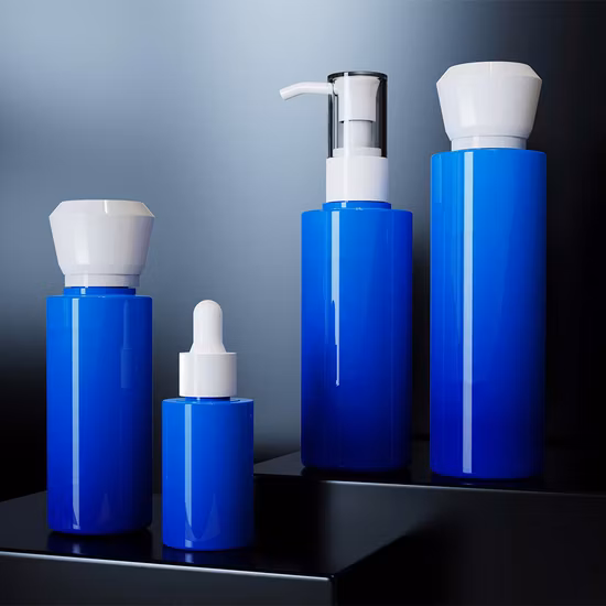 Kundenspezifische Shampoo-Flasche PETG-Pumpflasche aus kosmetischem Kunststoff